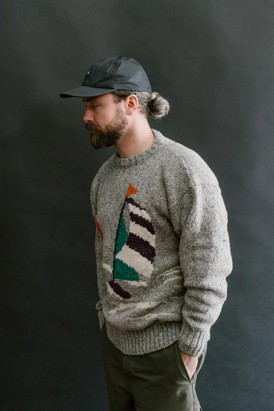 Boat Tripping Pullover - Silver - Image 13
