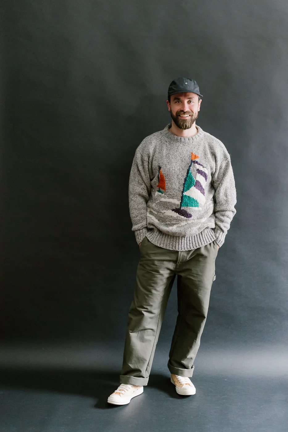 Boat Tripping Pullover - Silver - Image 6