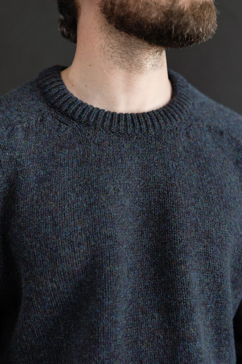 Boxy Space Knit - Storm - Image 15