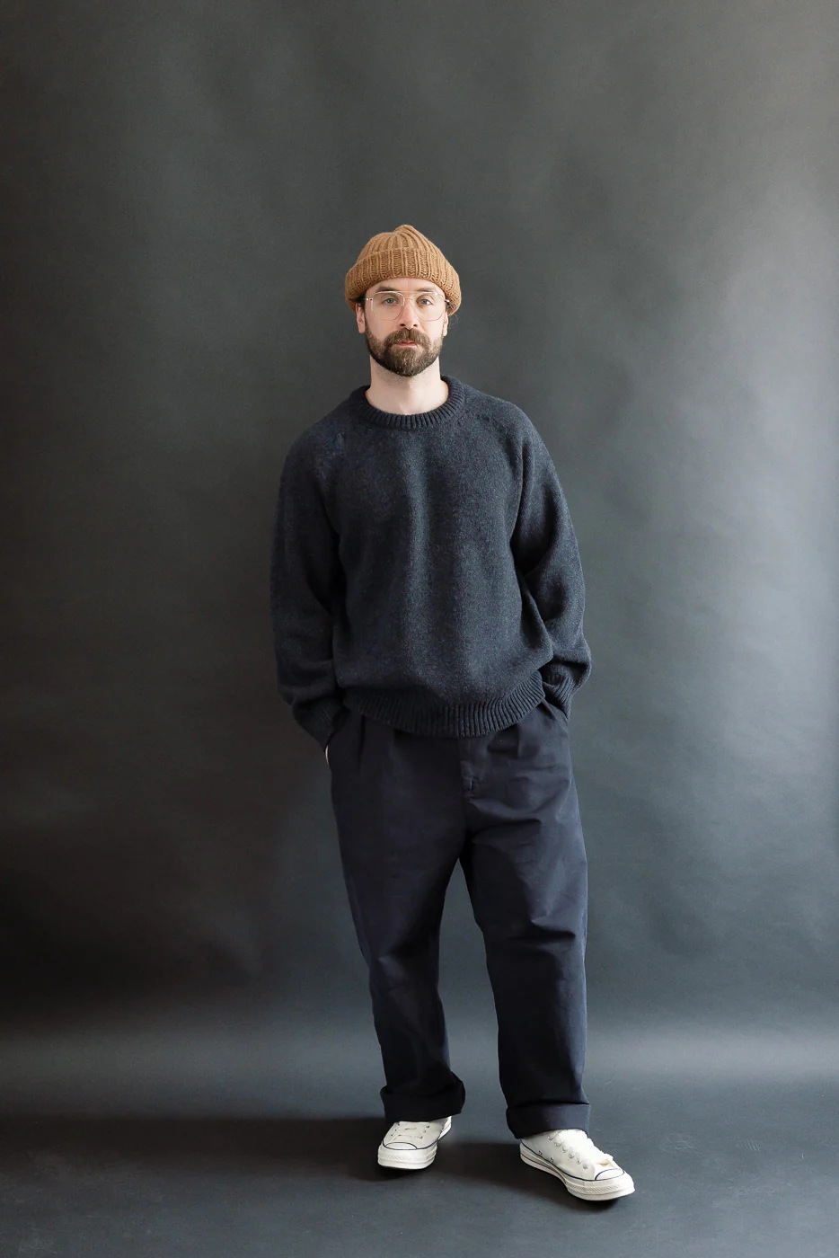 Boxy Space Knit - Storm - Image 5