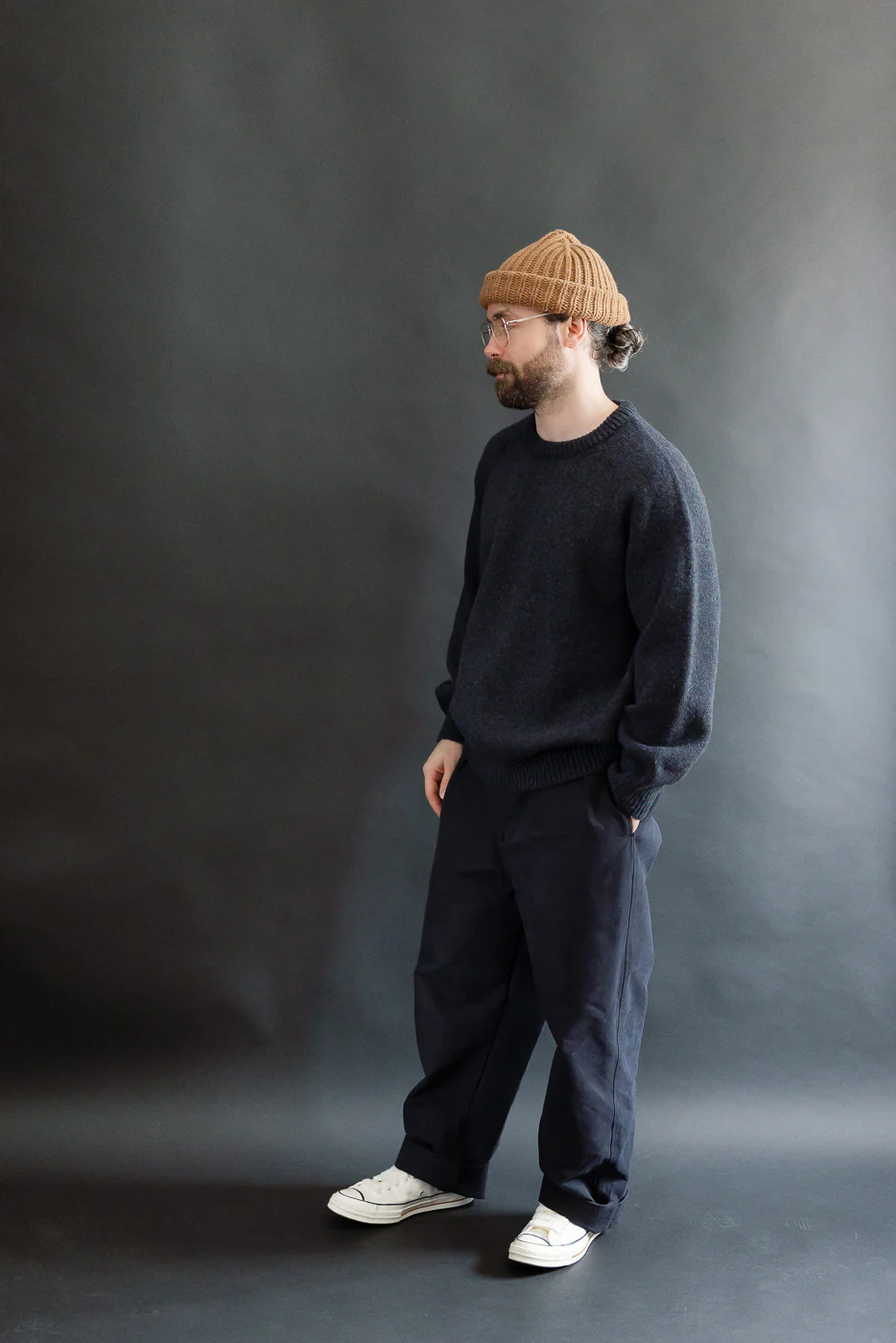 Boxy Space Knit - Storm - Image 6