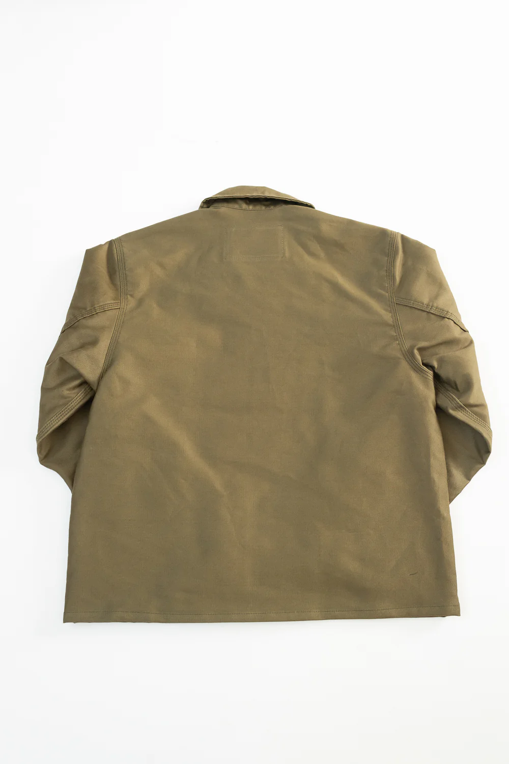 Brushed Jungle Cloth Zip Jacket - Army - Image 5