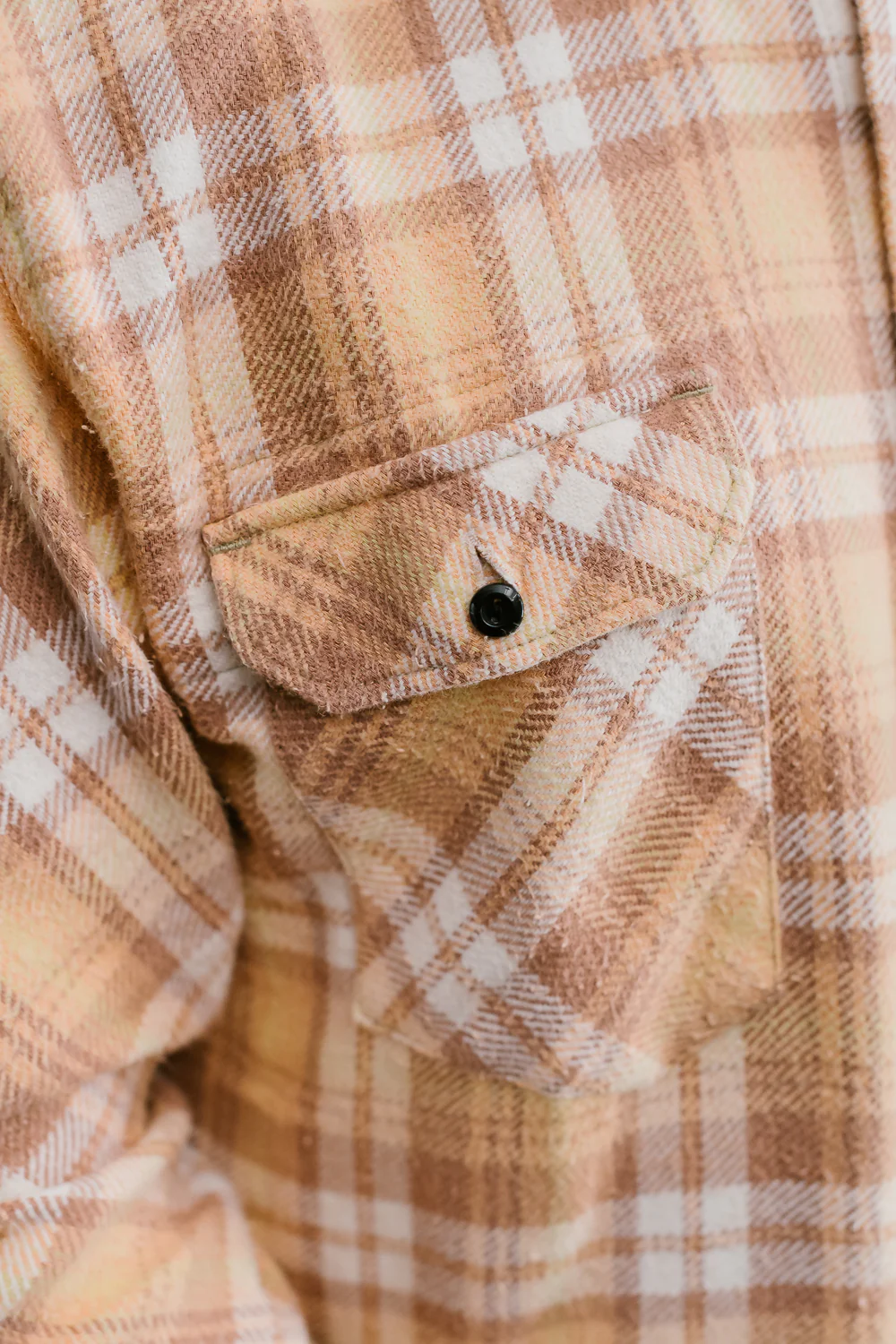 Bryson Check Flannel - Sunfaded Ochre - Image 17