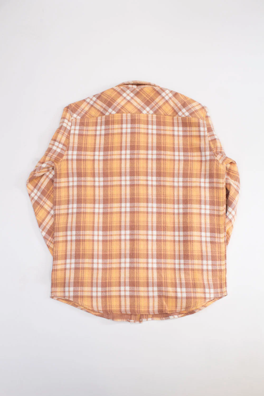 Bryson Check Flannel - Sunfaded Ochre - Image 5