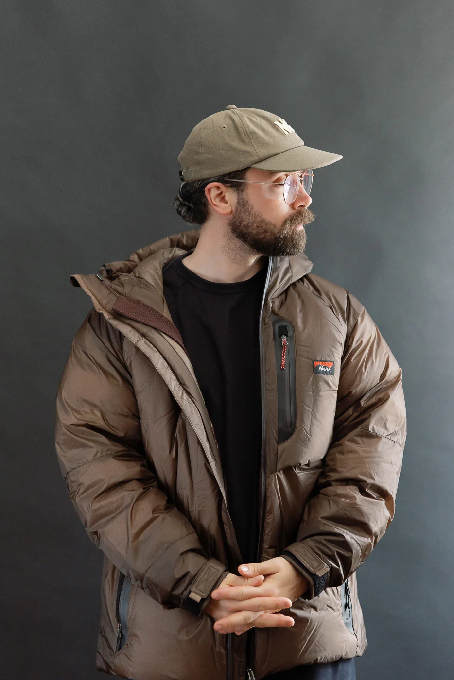 Canvas NNG Logo Cap - Khaki - Image 8
