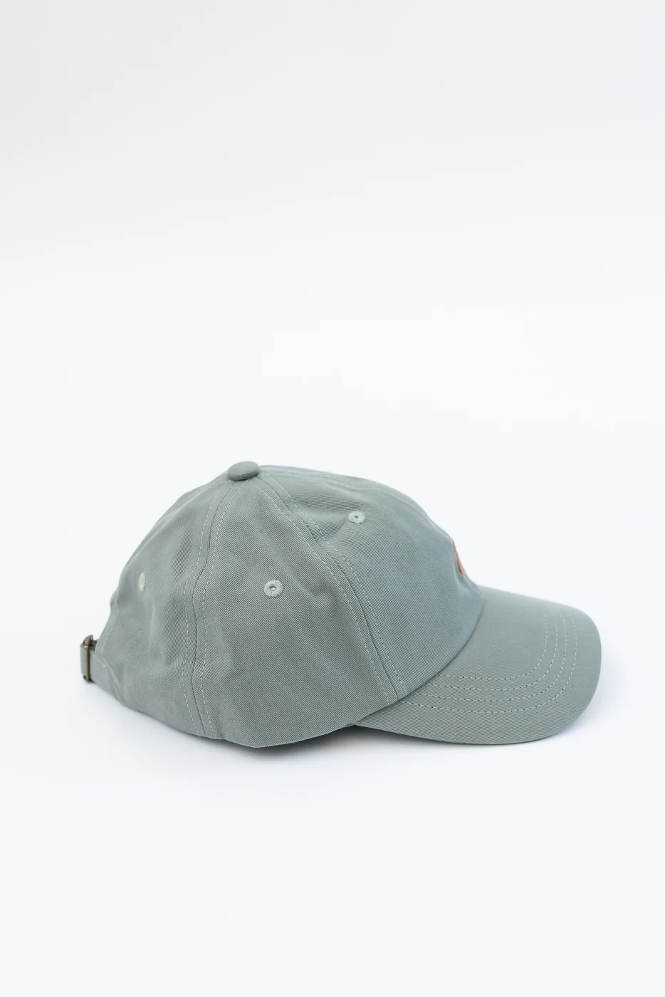 CAP01.4112 - Swan Logo Cotton Twill Cap - Light Army, Nut - Image 4