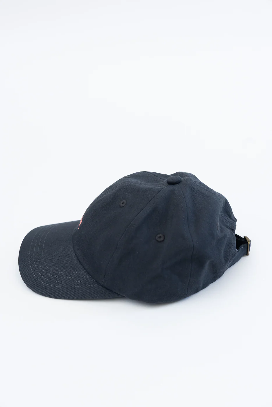 CAP01.98 - Swan Logo Cotton Twill Cap - Charcoal, Rosewood - Image 3