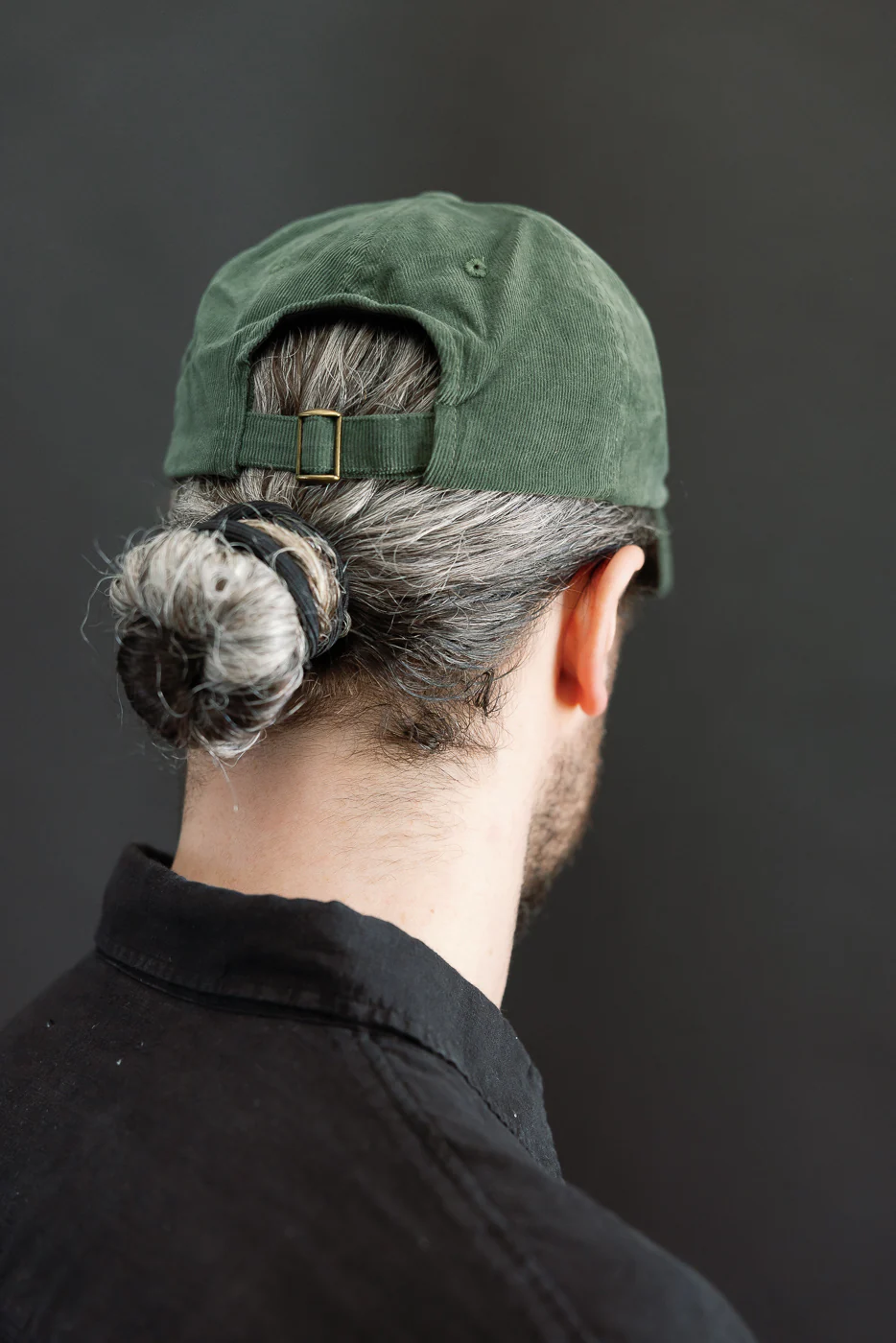 CAP01LC.401 - Swan Logo Cotton Corduroy Cap - Forest - Image 10