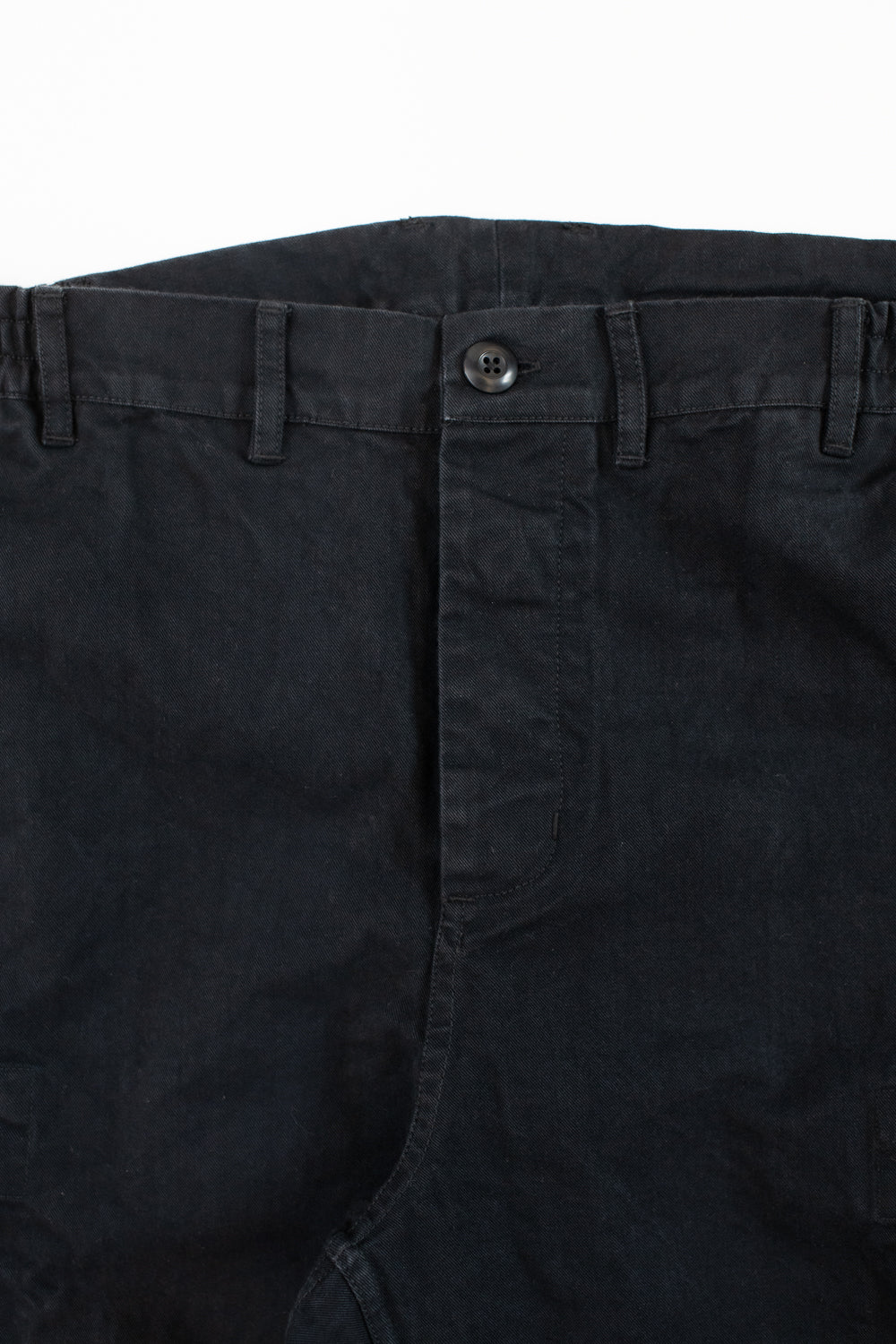 Cargo Pant Twill - Washed Black - Image 3
