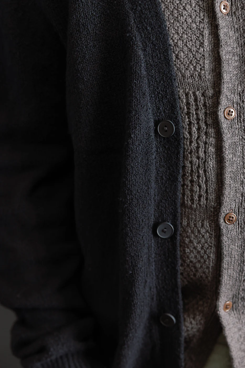 Classic Cardigan - Black Bouclé - Image 16