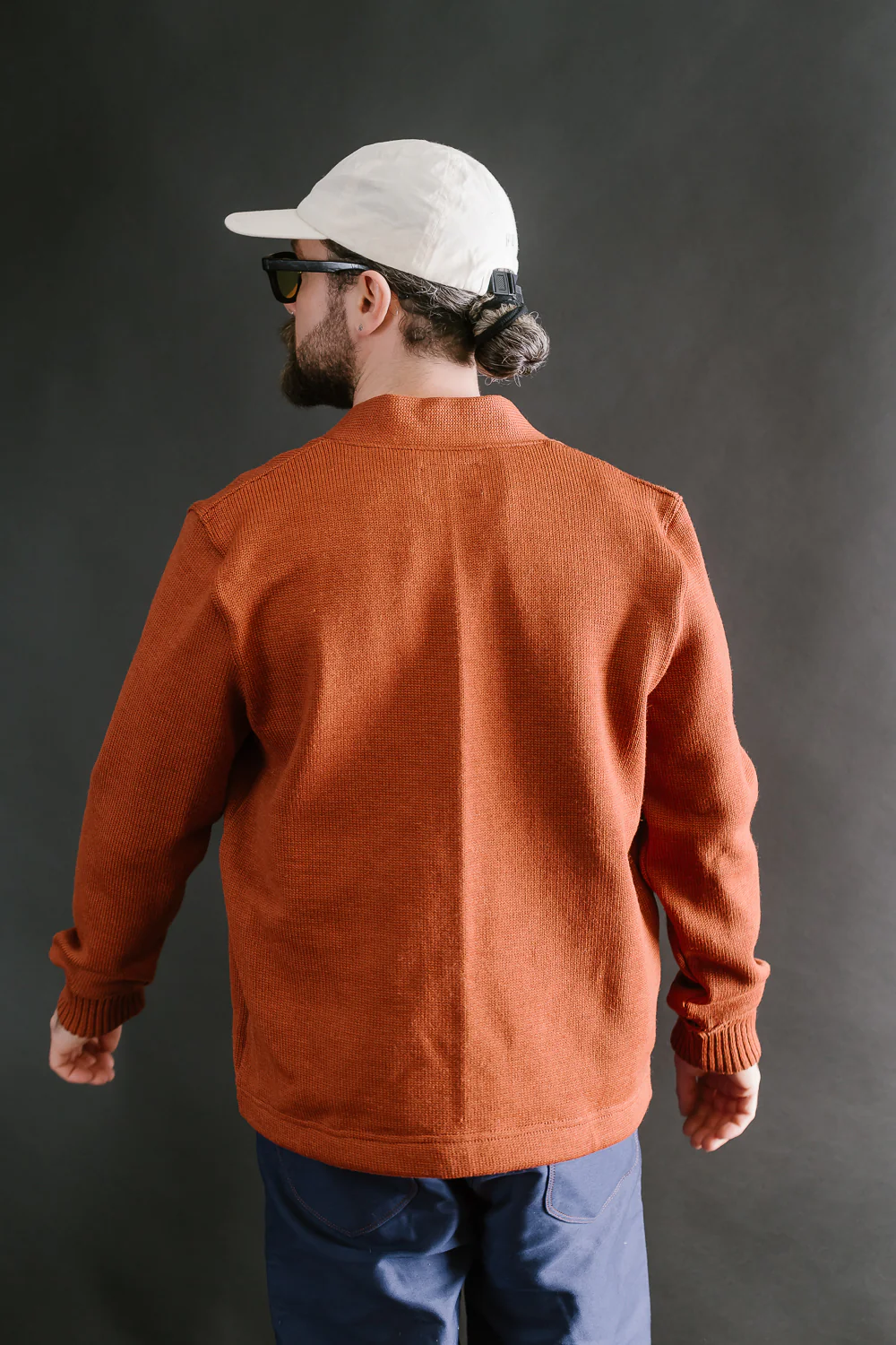 Classic Cardigan - Burnt Orange - Image 12