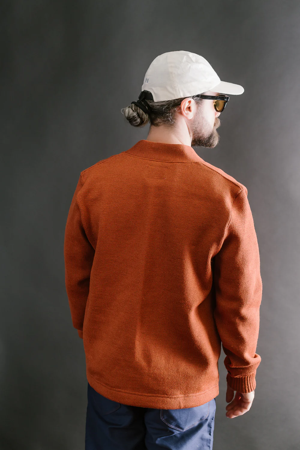 Classic Cardigan - Burnt Orange - Image 13
