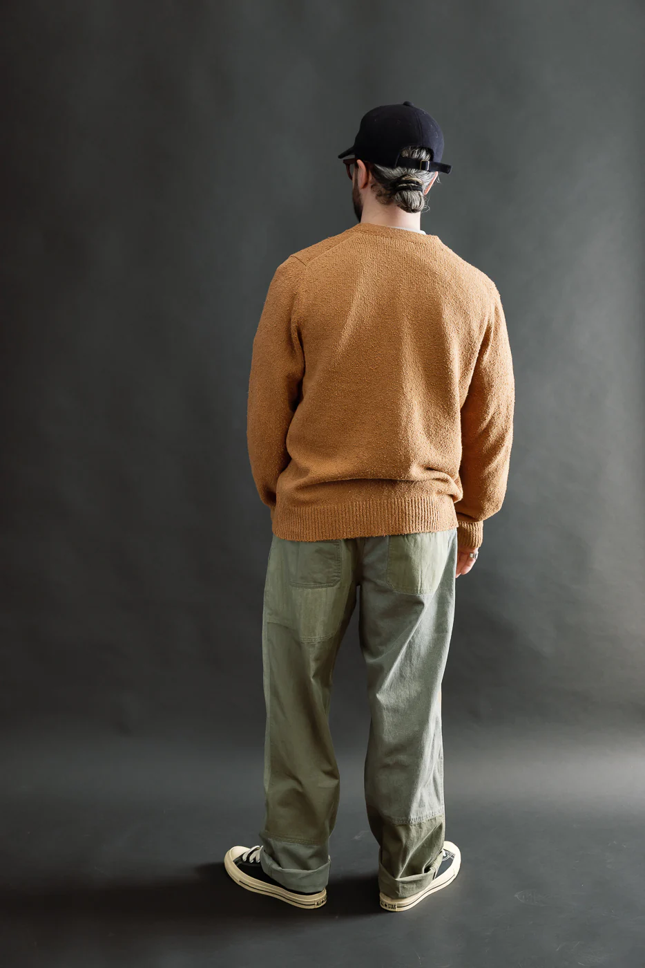 Classic Cardigan - Ochre Bouclé - Image 8