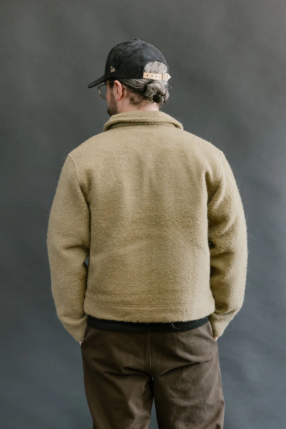 Club Jacket Bouclé - Wheat - Image 12