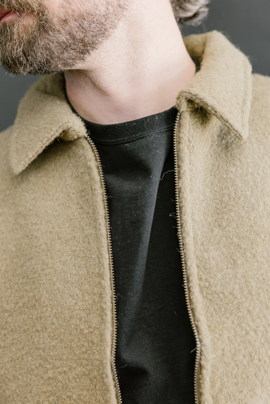 Club Jacket Bouclé - Wheat - Image 16