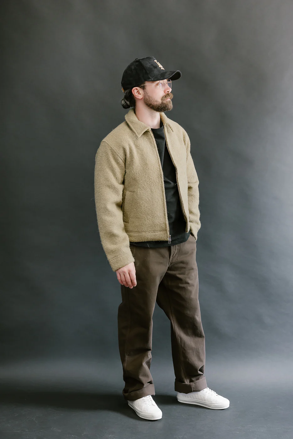Club Jacket Bouclé - Wheat - Image 7