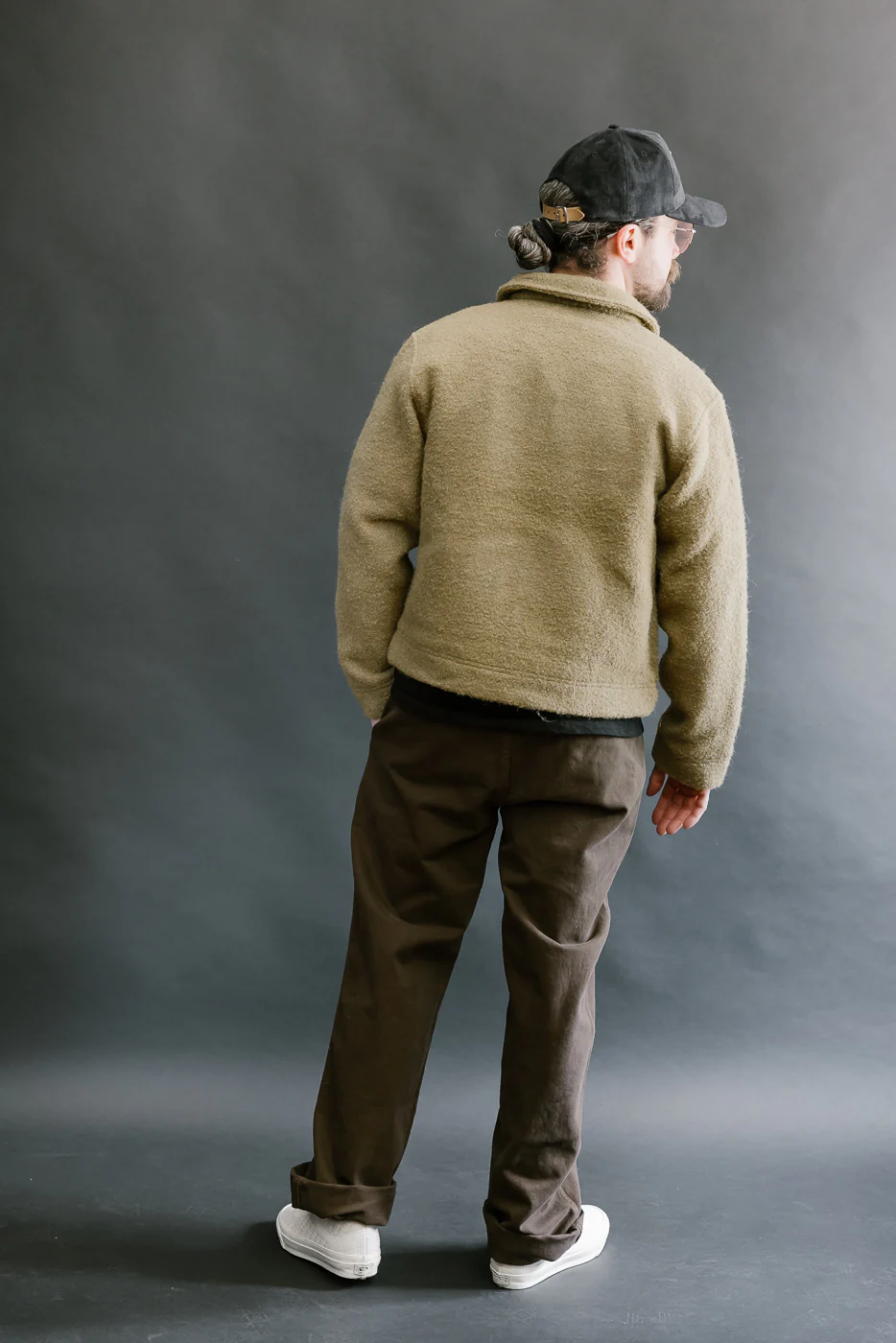 Club Jacket Bouclé - Wheat - Image 8