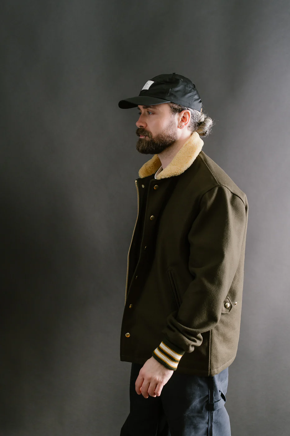 Concourse Coat - Loden, Gold - Image 12
