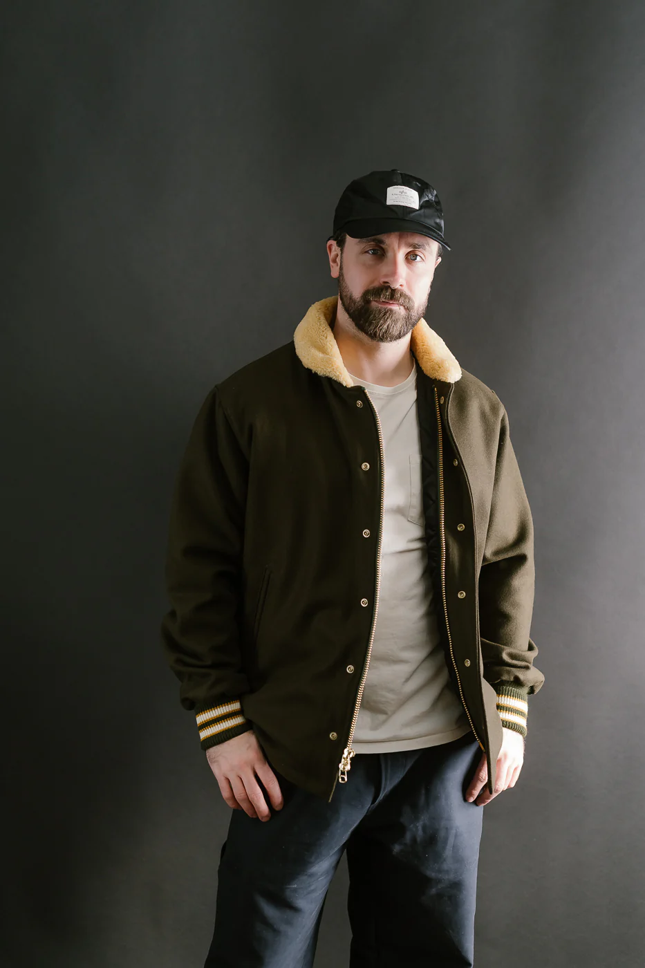 Concourse Coat - Loden, Gold - Image 16
