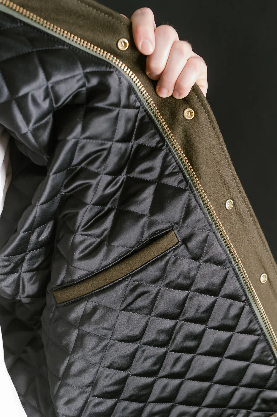 Concourse Coat - Loden, Gold - Image 19