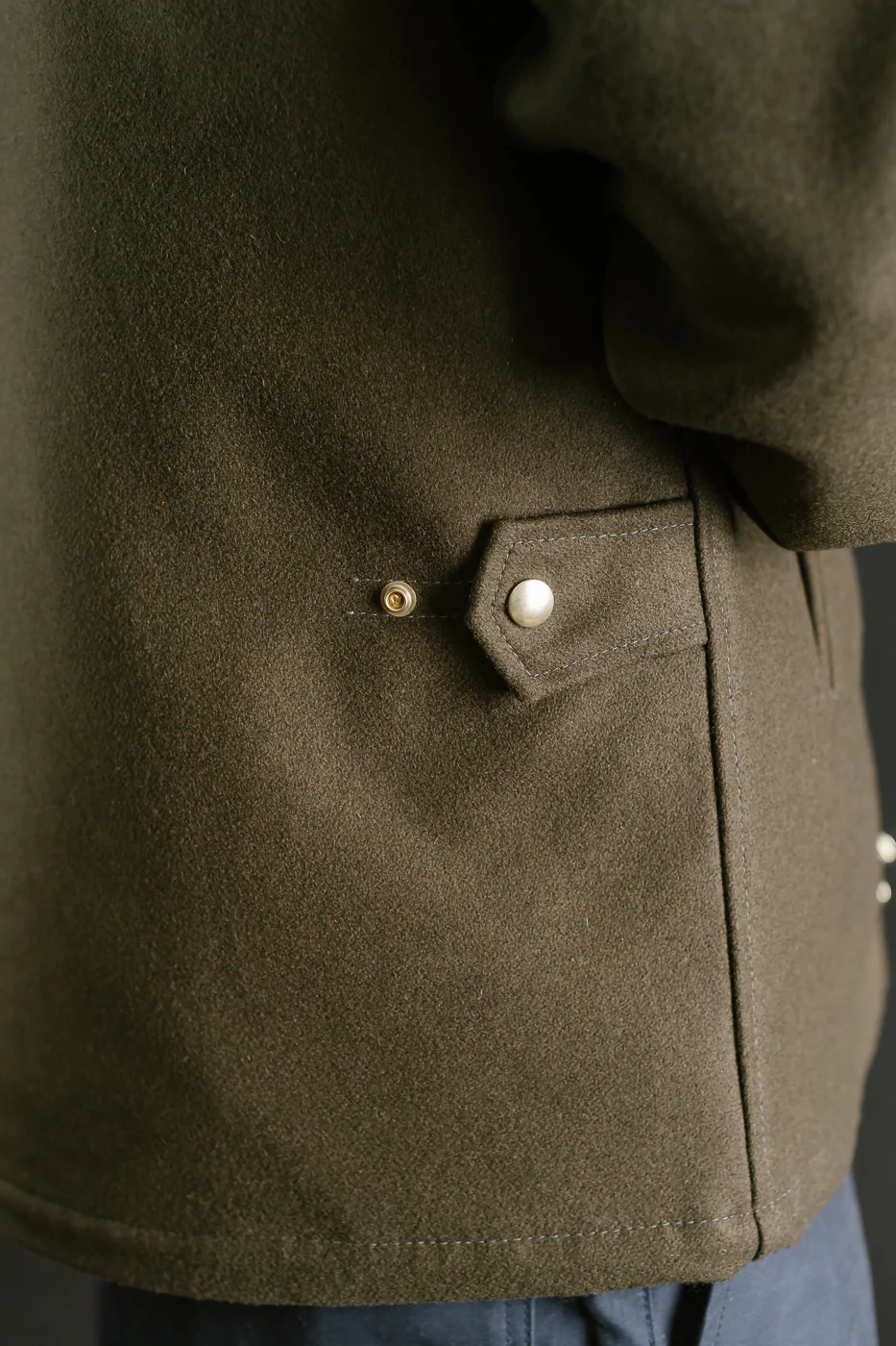 Concourse Coat - Loden, Gold - Image 23