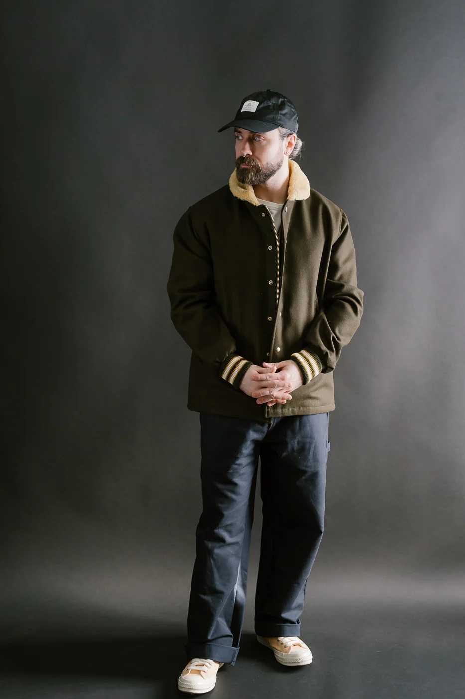 Concourse Coat - Loden, Gold - Image 6