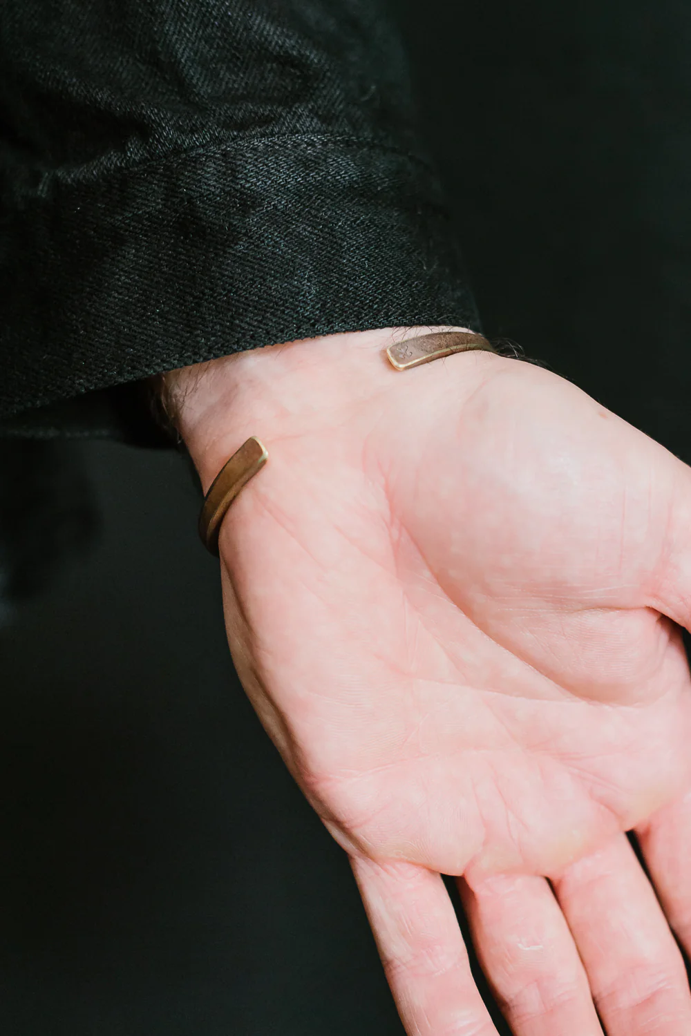 The Classic Cuff - Work Patina - Copper - Image 4