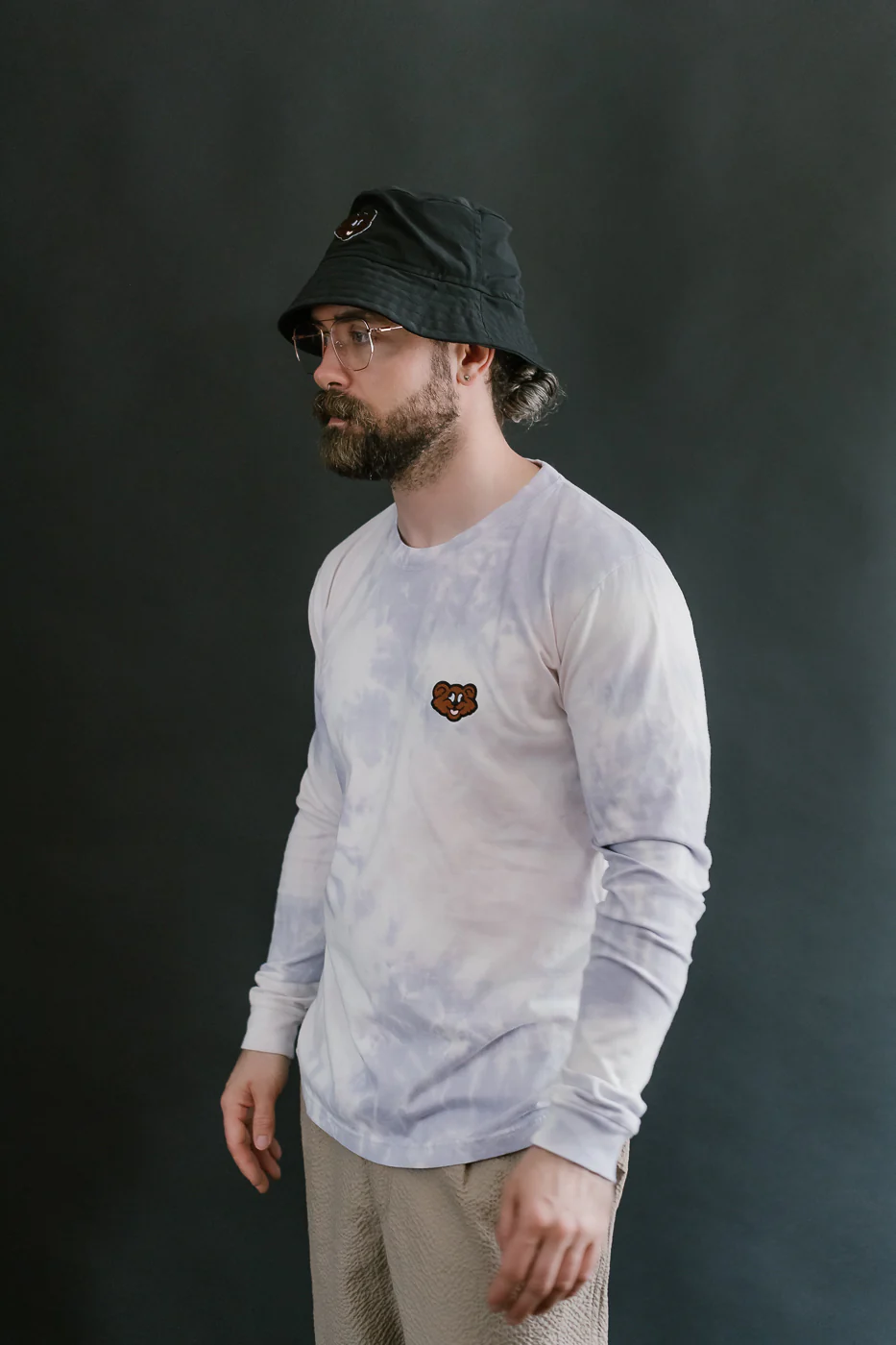 Cosmic Long Sleeves T-Shirt Shaggy Bear - Violet Dreams - Image 10