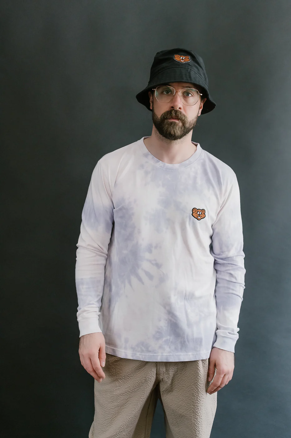 Cosmic Long Sleeves T-Shirt Shaggy Bear - Violet Dreams - Image 15