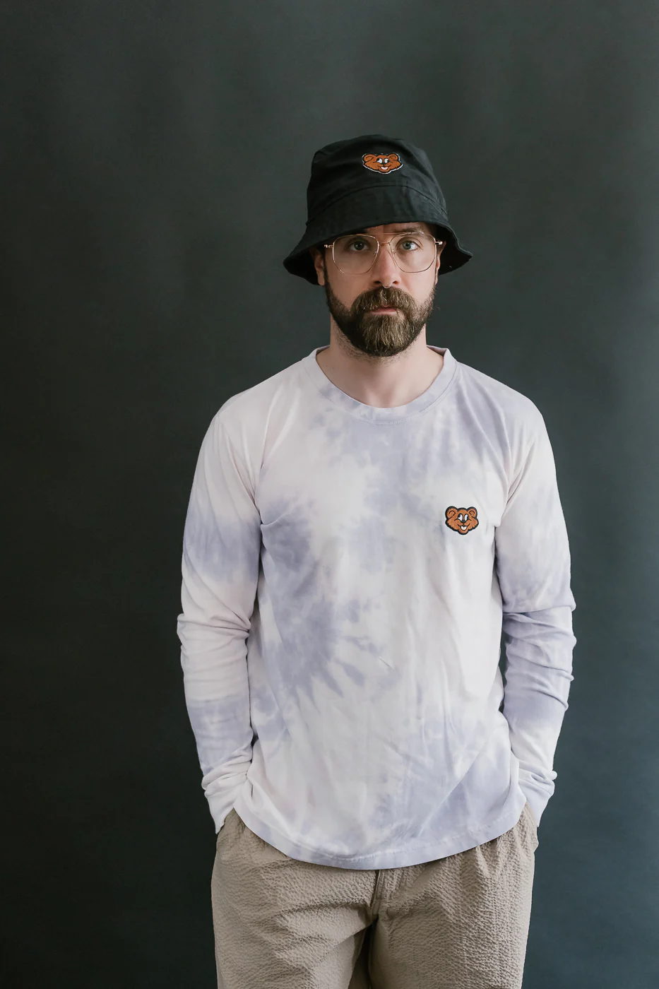 Cosmic Long Sleeves T-Shirt Shaggy Bear - Violet Dreams - Image 9