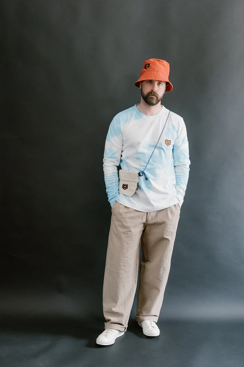 Cosmic Pants Seersucker - Biscuit - Image 7