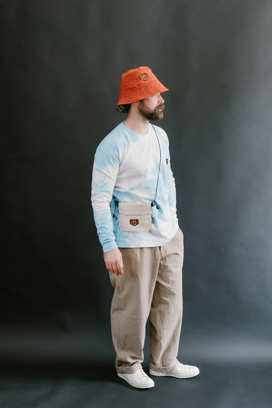 Cosmic Pants Seersucker - Biscuit - Image 8