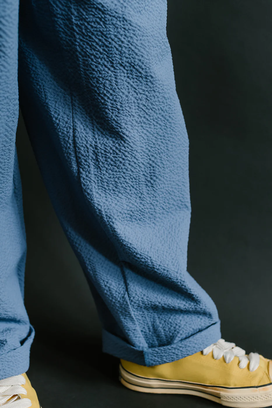 Cosmic Pants Seersucker - Blue - Image 17