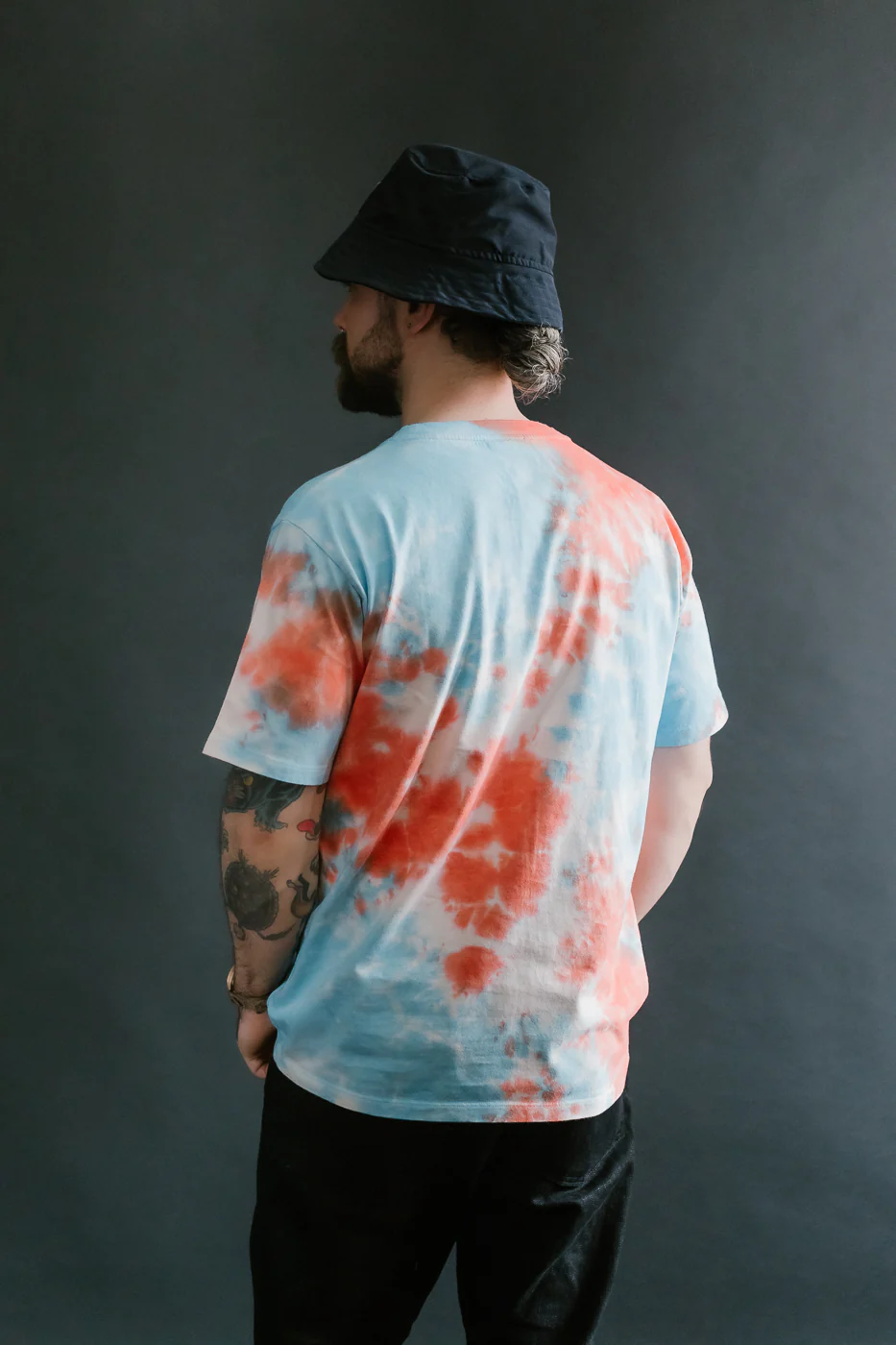 Cosmic Short Sleeves T-Shirt Shaggy Bear - Red Fire - Image 12