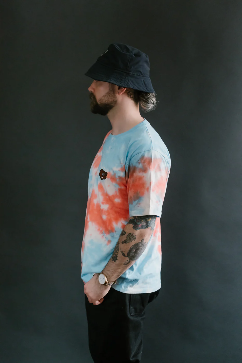 Cosmic Short Sleeves T-Shirt Shaggy Bear - Red Fire - Image 13