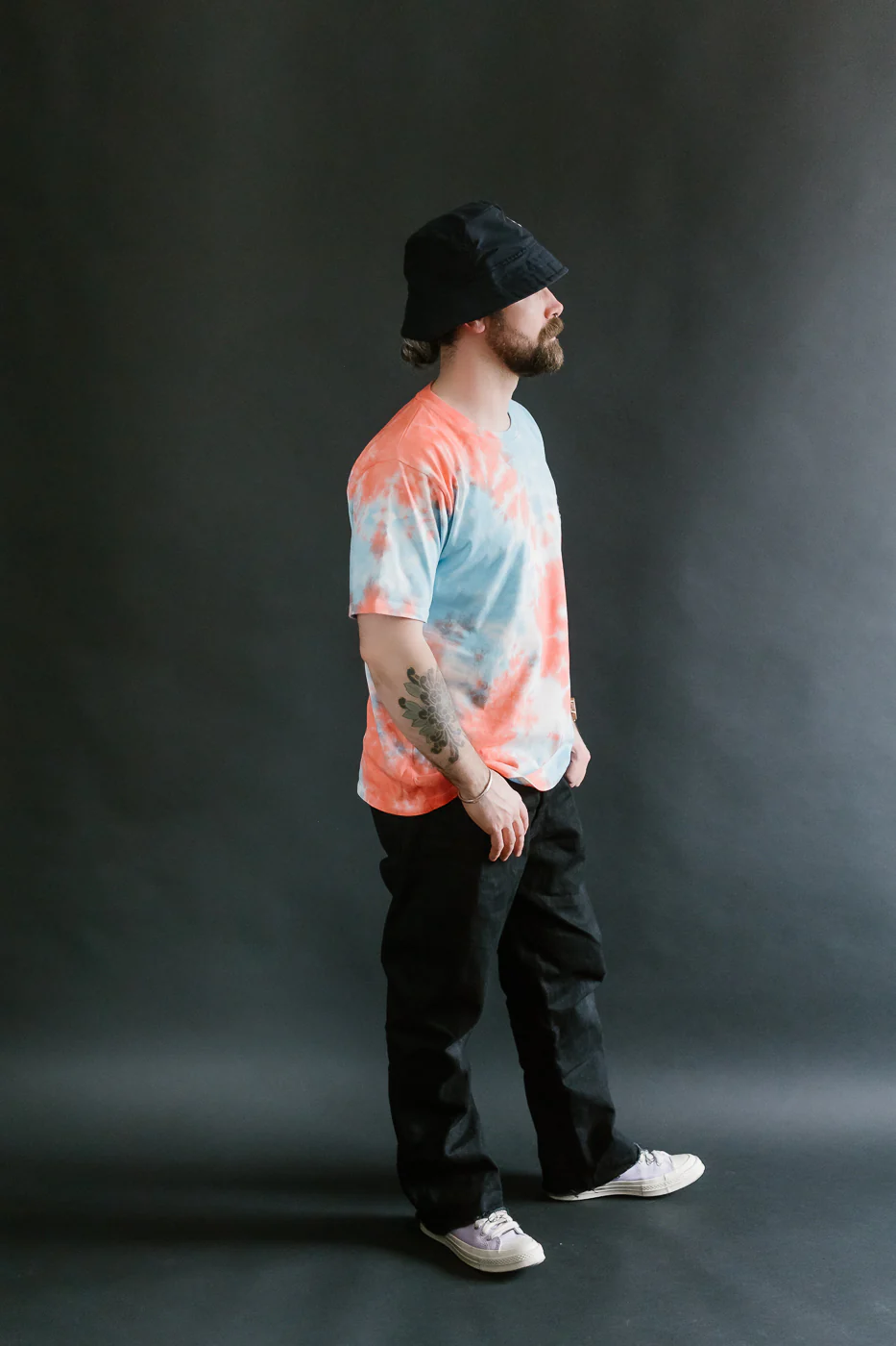 Cosmic Short Sleeves T-Shirt Shaggy Bear - Red Fire - Image 7