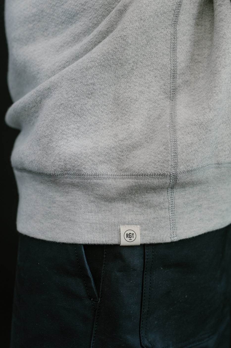 Crewneck Sweatshirt - Heather Grey - Image 21