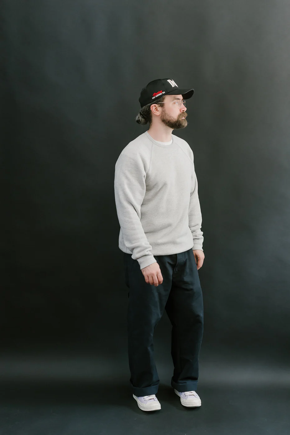 Crewneck Sweatshirt - Heather Grey - Image 7