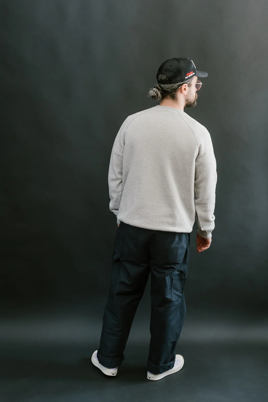 Crewneck Sweatshirt - Heather Grey - Image 9