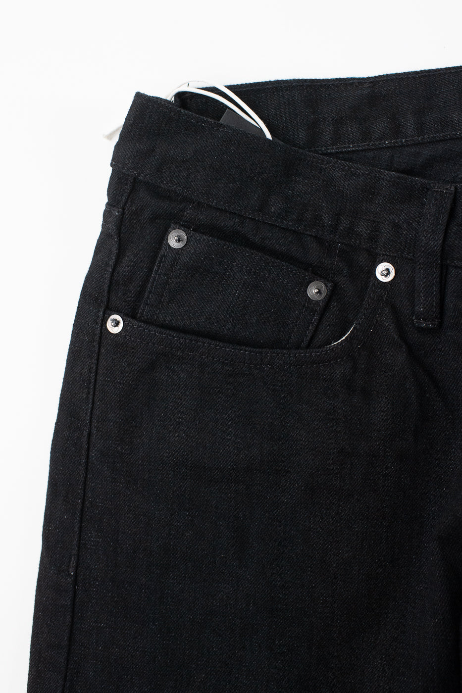 CS-220xk - 13.25oz Rinsed Black Kibata Selvedge - Classic Straight - Image 4