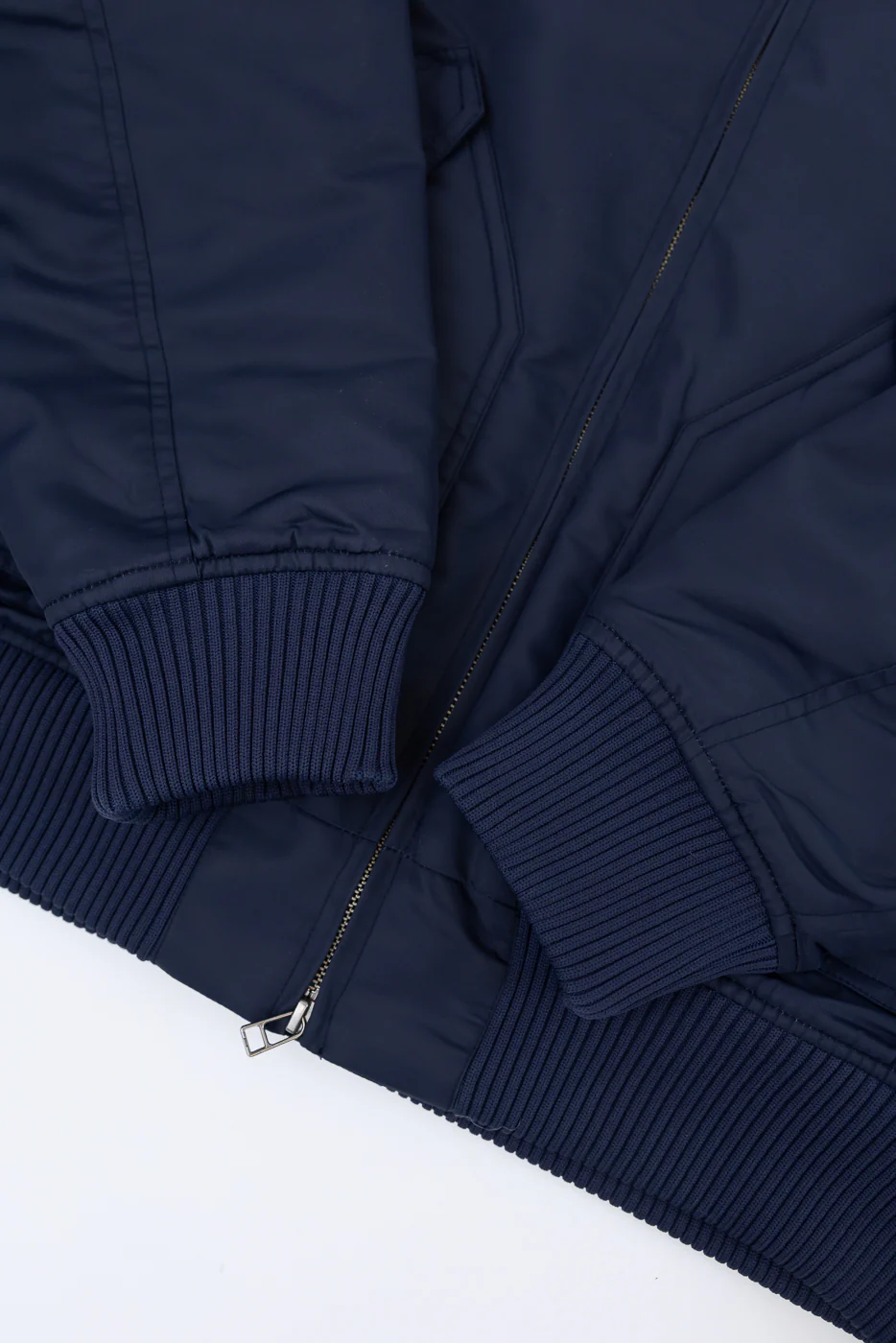 CWU Aviator Satin Flight Jacket - Blue - Image 3