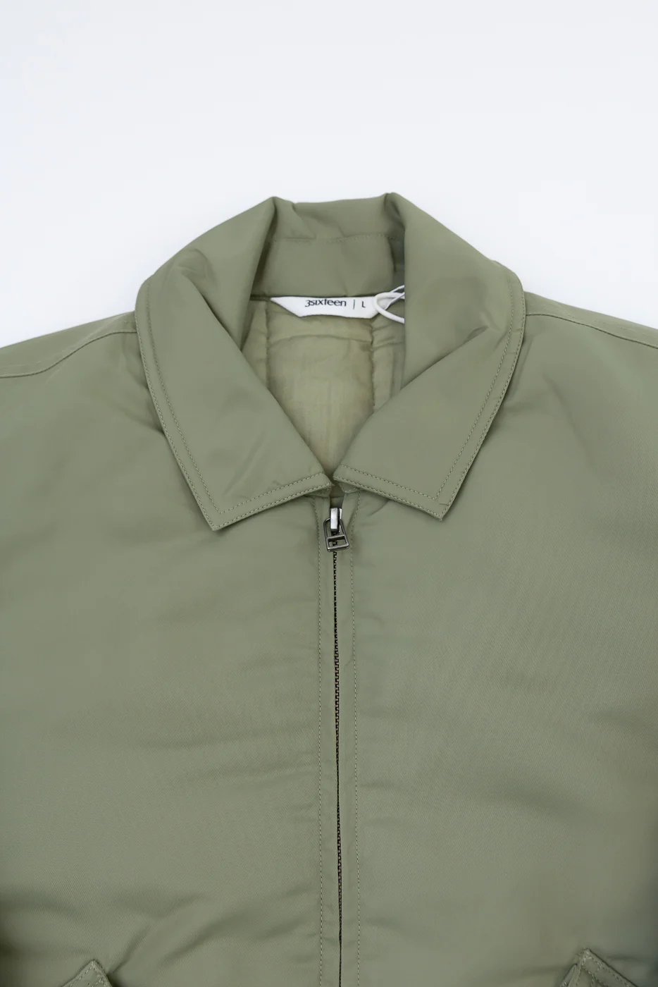 CWU Aviator Satin Flight Jacket - Sage - Image 2