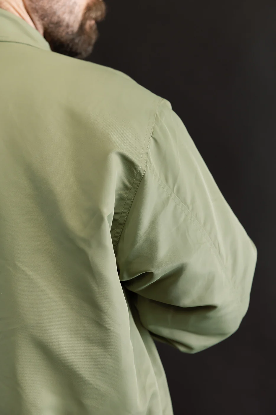 CWU Aviator Satin Flight Jacket - Sage - Image 21