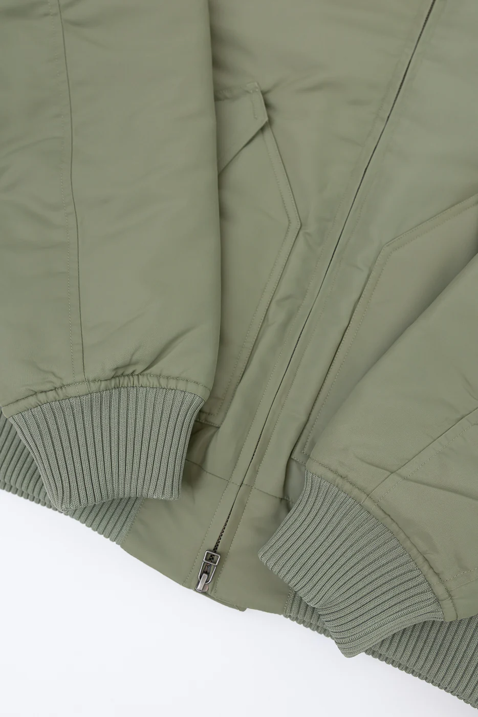 CWU Aviator Satin Flight Jacket - Sage - Image 4