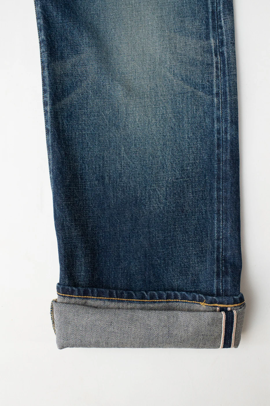 D1890US - 13oz Used-Wash Indigo Selvedge Denim - Loose Straight - Image 4