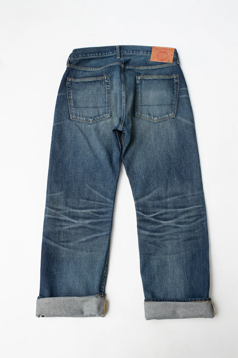 D1890US - 13oz Used-Wash Indigo Selvedge Denim - Loose Straight - Image 6
