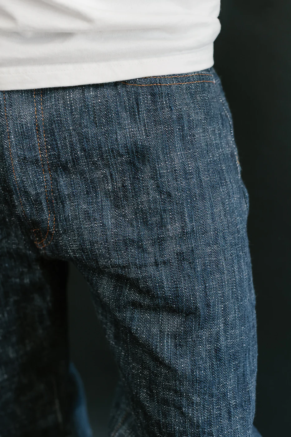 D1894S - 15oz "Sou-Ai" Natural Indigo Selvedge Jeans - Regular Straight - Image 19