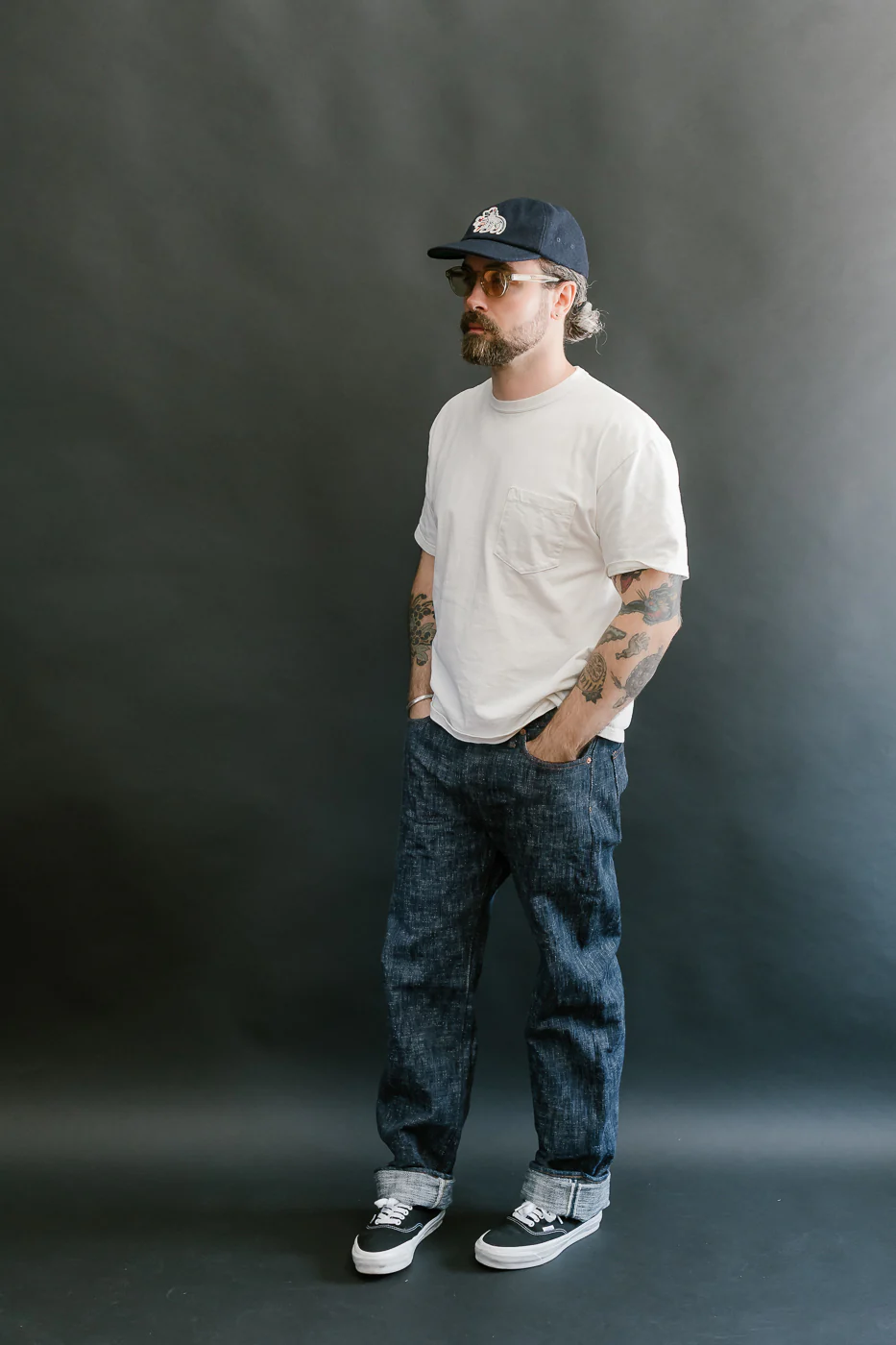 D1894S - 15oz "Sou-Ai" Natural Indigo Selvedge Jeans - Regular Straight - Image 8