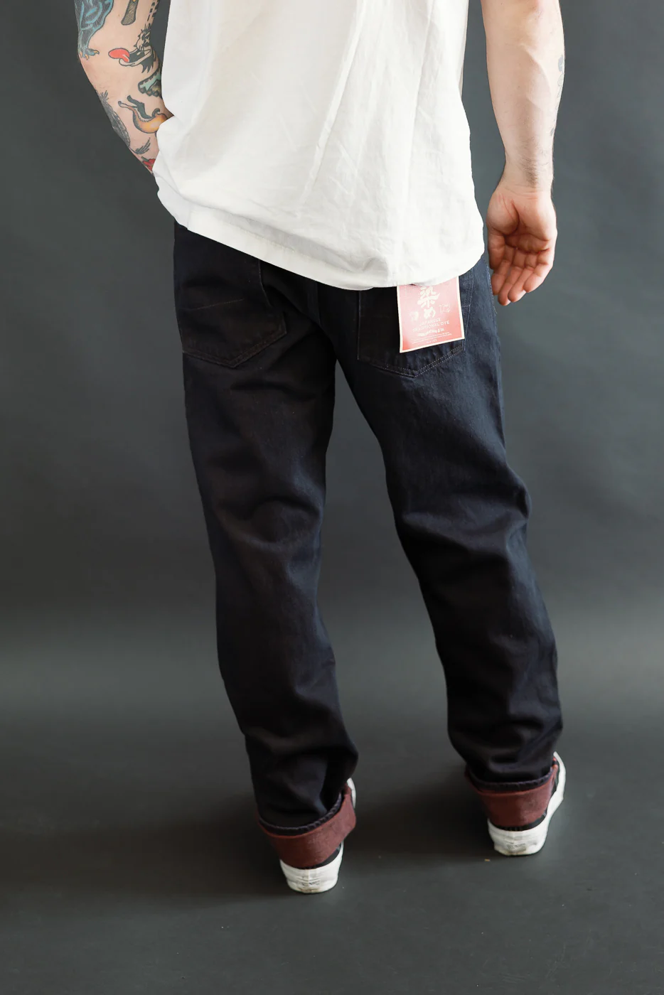 D1908S -  14oz "Bengala" Natural Dye Selvedge Denim - Relaxed Tapered Fit - Image 12