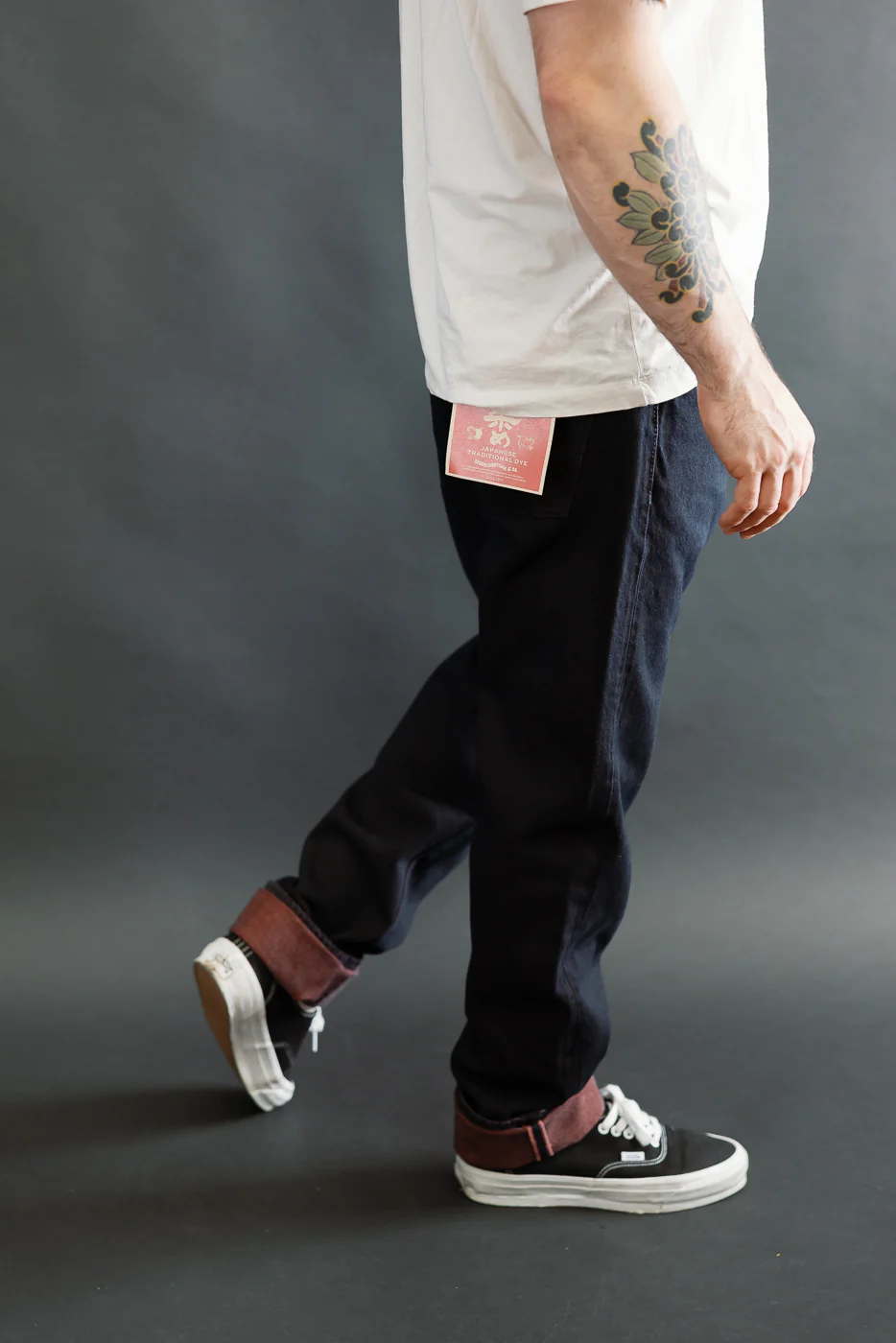 D1908S -  14oz "Bengala" Natural Dye Selvedge Denim - Relaxed Tapered Fit - Image 13